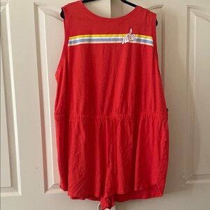 Nike Vintage Watermelo  Sleeveless Romper